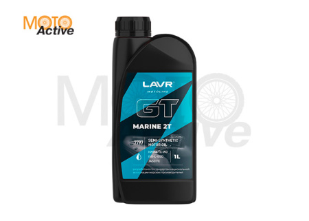 Моторное масло GT Marine 2Т FC LAVR MOTO, 1 л