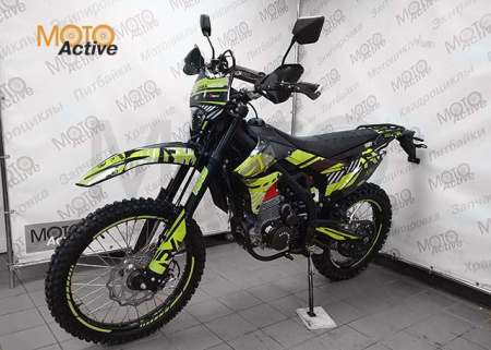 Мотоцикл REGULMOTO ZR 300 PR 4 valves (балансир, с ПТС)) черный-желтый